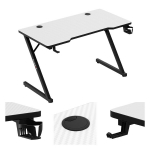 Huzaro Hero 2.5 white m&auml;ngurilaud 120 cm &ndash; valge, Carbon-kate, ergonoomiline
