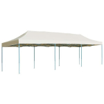 vidaXL kokkupandav pop-up peotelk, 870 x 291 x 315 cm, kreemjas