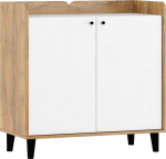Kummut Meblocross Dolce Dol-05 2D, tumepruun/valge