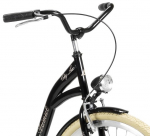 Linnajalgratas Azimut City Lux 28" 2021, must