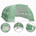 vidaXL kasvuhoone 16 m&sup2; 4 x 4 x 2 m