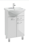 Alumine vannitoakapp valamuga Defra MEA D50 207-D-05006+1520, valge