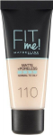 Maybelline FIT ME Matte jumestuskreem 110 Porcelain, 30ml