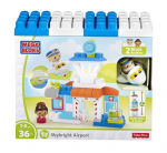 Klotside komplekt MEGA BLOKS Lennujaam, 46 osa, DPJ56
