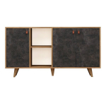 Kummut Kalune Design Plaky, must/pruun