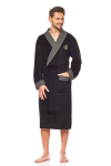 Meeste hommikumantel 9102 Black