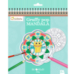 Loominguline v&auml;rvimiskomplekt MANDARINE, Mandala Loomad