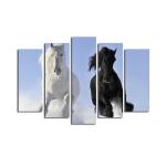 Viieosaline reproduktsioon Hobused