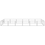 vidaXL Koerte aedik, h&otilde;bedane, 12m&sup2;, teras