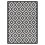 Narma kahepoolne smartWeave&reg;&nbsp;bukleevaip Viki, must, 100 x 160 cm