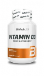 Toidulisand Biotech Vitamin D3, 60 tabletti