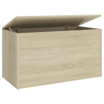 vidaXL hoiukas, Sonoma tamm 84 x 42 x 46 cm, puitlaastplaat, Ruda