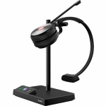 K&otilde;rvaklapid - Yealink - WH62 Mono - USB mikrofon - Must - K&otilde;rvapealne juhtmega