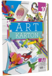 V&auml;rviline kartong, A4 10 lehte, 250 g