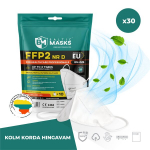 Meditsiinilised respiraatorid FFP2 BM-026 NRD, 30 tk.