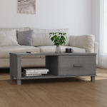 Diivanilaud, tumehall, 100x55x35cm, t&auml;ism&auml;nd