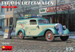 Liimitav mudel MiniArt 38040 Typ 170V Lieferwagen 1/35