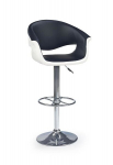 Baaritool Halmar H 46, must/valge