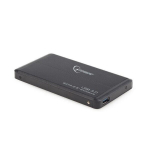 V&auml;lineketas - Gembird - EE2-U3S-2 - 2,5'' SATA - USB 3.0 - Must alumiinium
