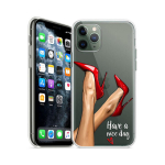 iPhone 13 Mini (5,4&Prime;) silikoon&uuml;mbris &ndash; Red Heels