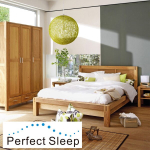 Voodi Chicago New madratsiga Olympia Top, 160 x 200 cm, pruun