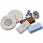 Poleerimiskomplekt metallist pindadele Osborn, 6 tk