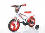 Poiste jalgratas Bimbo Bike 12", valge/punane