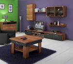 Kohvilaud Omega, pruun/must