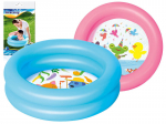 Pisipool inflatable paddling pool - BESTWAY - Round - 61 x 15 cm - 2 air chambers - 2 matching colors