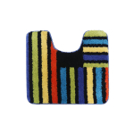 Vannitoamatt "Benedomo" 50x50, sinised triibud