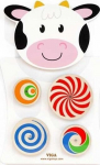 Seinale - Viga Toys - Seinale tegevussein Lehm - Puit - 12 kuud - Siseruumides
