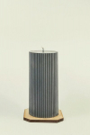 Sojavahast k&uuml;&uuml;nal Silinder, must, 7x14,5 cm, 490 g