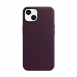 iPhone 13 Leather Case with MagSafe, Dark Cherry
