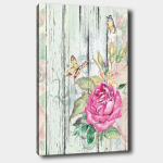 Pilt l&otilde;uendil Lill liblikatega