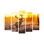 Viieosaline reproduktsioon Hirv