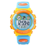 SKMEI 1451 YLBU Yellow/Blue Laste k&auml;ekell 1451 YLBU
