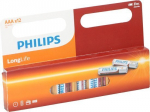 Philips LongLife AAA patareid, 12 tk