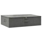 vidaXL hoiukast, kangas, 70 x 40 x 18 cm, antrasiithall, Antracito