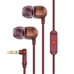 Marley Smile Jamaica k&otilde;rvaklapid mikrofoniga, 3,5 mm, punased