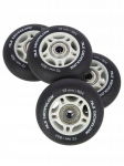 Rulluisurattad Nils Extreme 72mm/82A koos laagritega, must