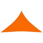 vidaXL p&auml;ikesepuri, kolmnurk, 2,5 x 2,5 x 3,5 m, oranž, Oranžinė