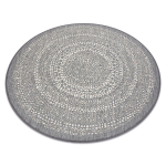 &Uuml;mmargune vaip SISAL FLAT 48834637 Punktid, hall