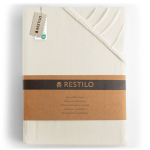 Kummiga voodilina DecoKing jersey Amber Ecru 180x200 cm