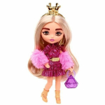 Barbie&reg; Extra Mini nukk kuldse krooniga HJK67