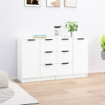 vidaXL puhvetkapid 2 tk, valge, 60 x 30 x 70 cm, tehispuit