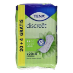 Uriinipidamatuse h&uuml;gieeniside Discreet Mini Tena (24 uds)