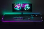 Klaviatuurimatt RGB 80x30 cm m&auml;ngimiseks