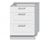 K&ouml;&ouml;gikapp Natalia White Gloss, valge