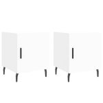 &Ouml;&ouml;kapid vidaXL 2 tk, valge