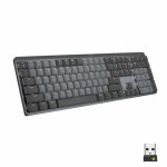 Logitech - Wireless Keyboard - MX - Mechanical - Performance Backlit - Graphite